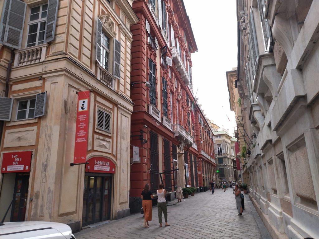 The streets of Genova