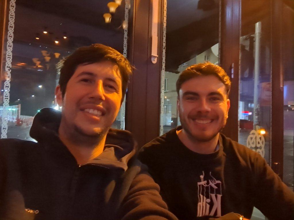 Matthew and I in Edinburgh