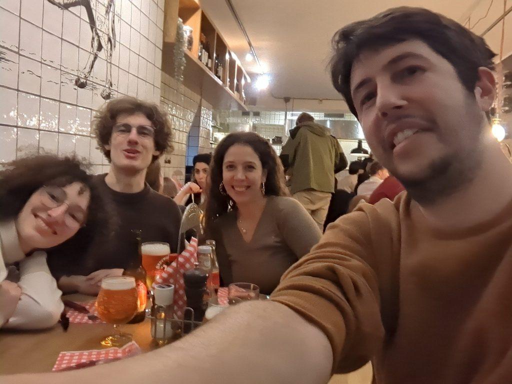 The birthday gang in Utrecht