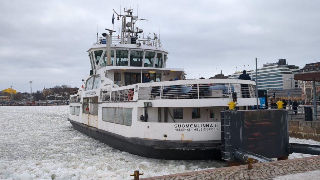 The Suomenlinna II in Helsinki