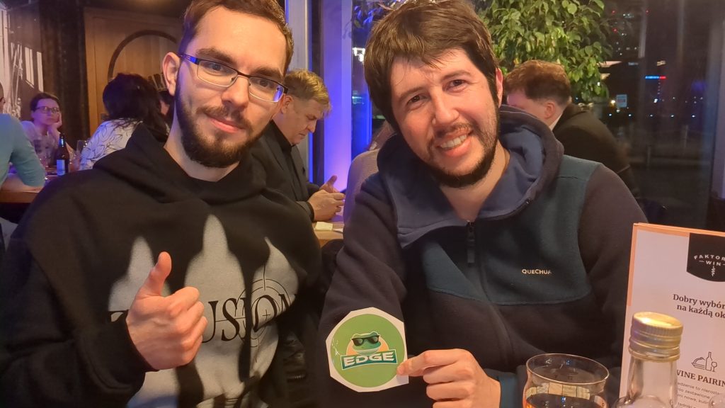 With Kamil in Gdynia