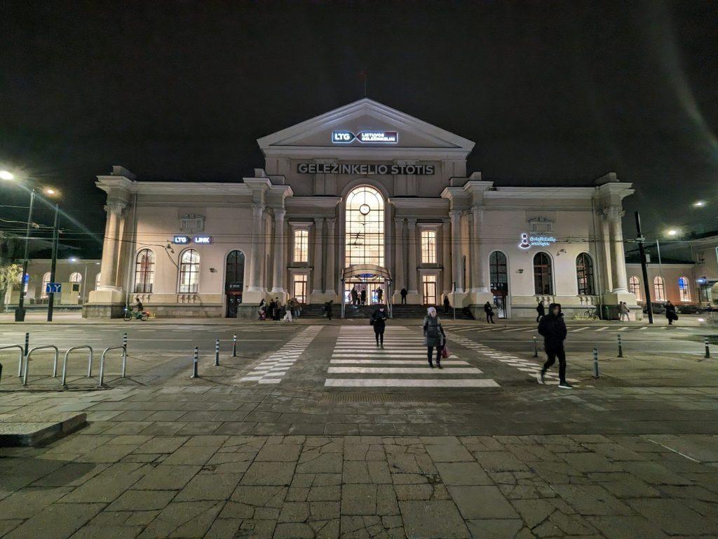 Vilnius train station