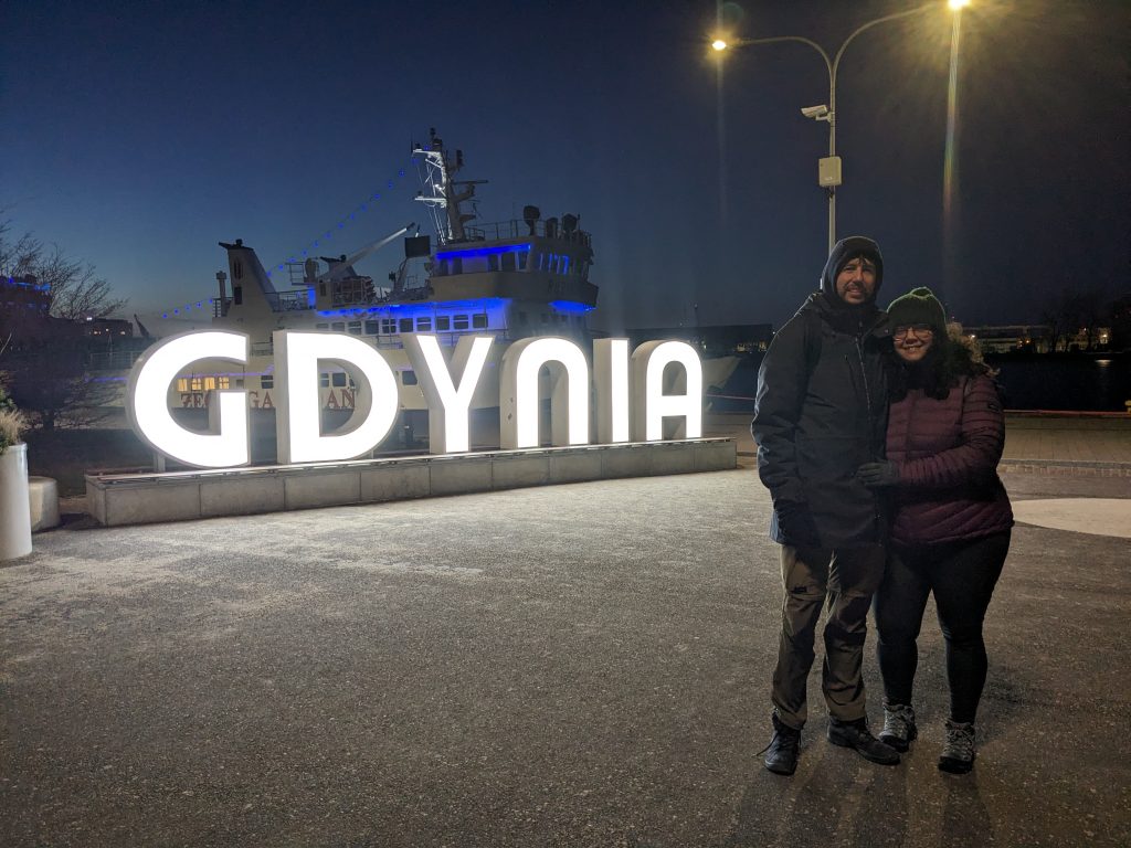 With Duha in Gdynia