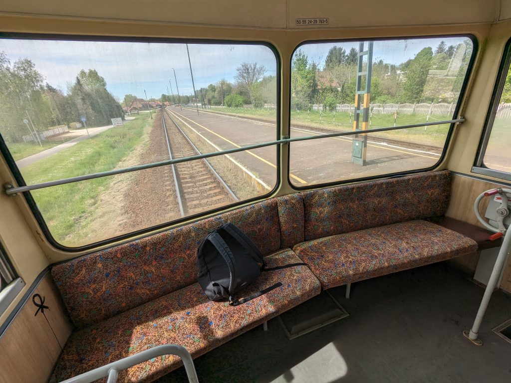 Hungary old regional train