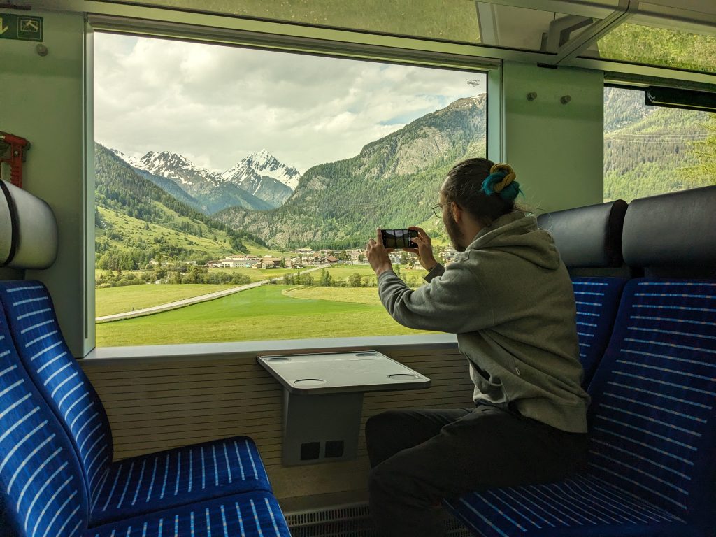 Nicolas in Switzerland