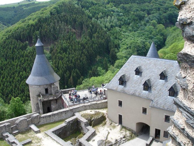 Luxembourg 2006 -  Bourscheid Castle